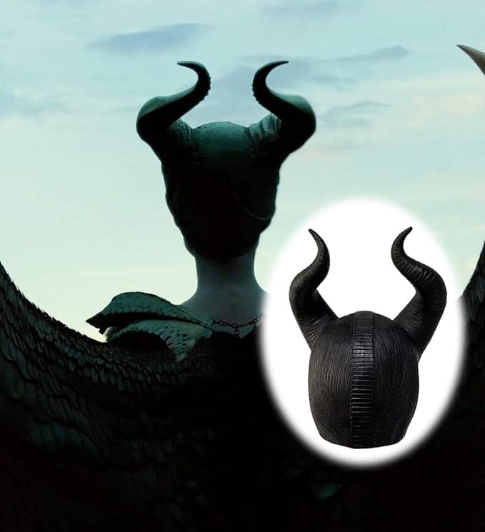 شاخ روی سر، ماسکی برای کارناوال Maleficent