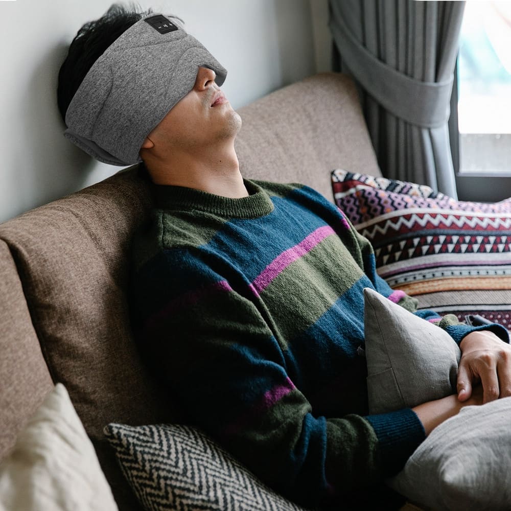 ماسک چشم هدفون خواب در برابر صدا برای خواب با کیفیت